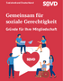 Flyer Gemeinsam für soziale Gerechtigkeit - Gründe für Ihre Mitgliedschaft